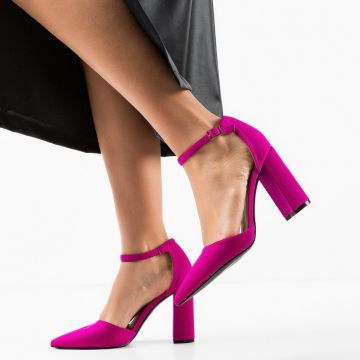 Pantofi dama Johnath Fuchsia Pantofi dama Johnath Fuchsia