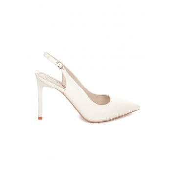 Pantofi slingback cu toc stiletto