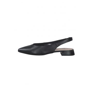 Pantofi slingback din piele intoarsa