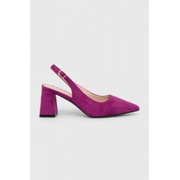 Answear Lab pumps culoarea violet