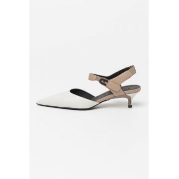 Pantofi din piele cu bareta slingback Sign