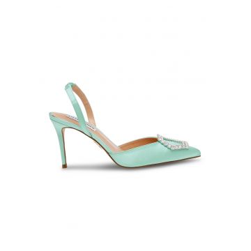 Pantofi slingback de satin Lucent