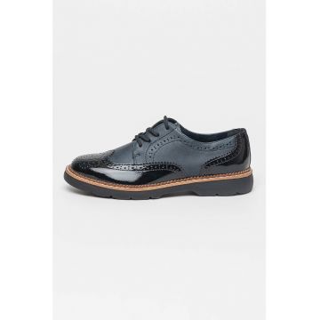 Pantofi brogue de piele