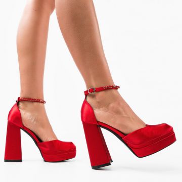 Pantofi dama Servaas Rosii Pantofi dama Servaas Rosii