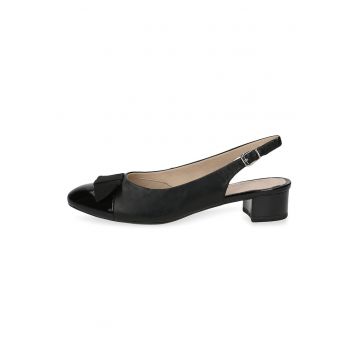 Pantofi slingback cu funda