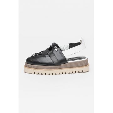 Pantofi slingback de piele Pantofi slingback de piele