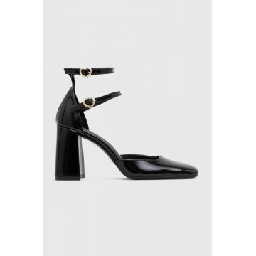 Love Moschino pumps culoarea negru, JA10269G1HIH0000