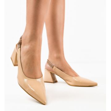 Pantofi dama Kilian Bej Pantofi dama Kilian Bej