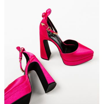 Pantofi dama Leydey Fuchsia