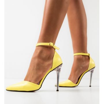 Pantofi dama Saloka Galbeni