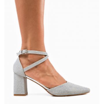 Pantofi dama Shams Argintii