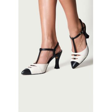Pantofi de piele cu decupaje Mestizo