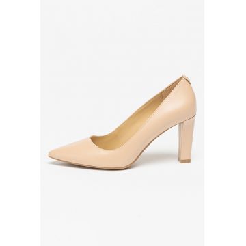 Pantofi din piele cu varf ascutit Milly