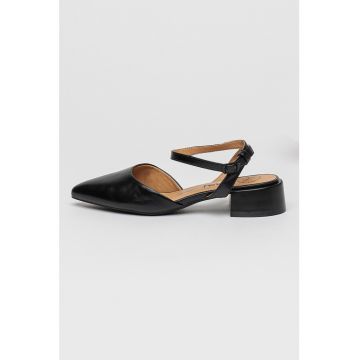 Pantofi slingback cu toc inalt