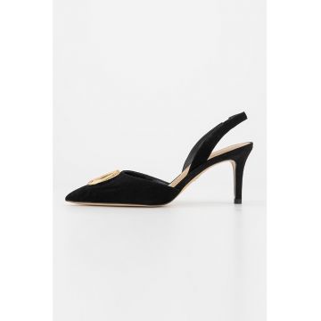 Pantofi slingback din piele intoarsa Vana Pantofi slingback din piele intoarsa Vana