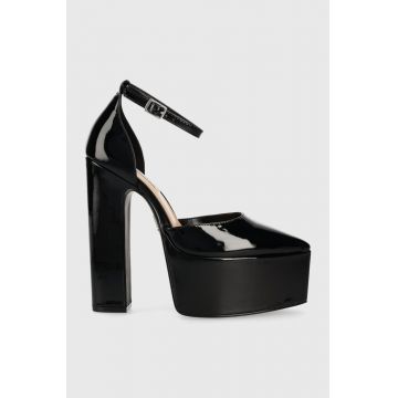 Steve Madden pantofi cu toc Prompt culoarea negru, cu toc drept, SM11002597