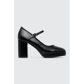 Answear Lab pumps culoarea negru, cu toc drept