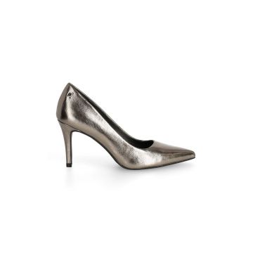 Mexx pantofi cu toc Minou culoarea argintiu, MXQL014802W