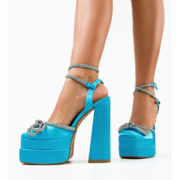 Pantofi dama Freance Albastri
