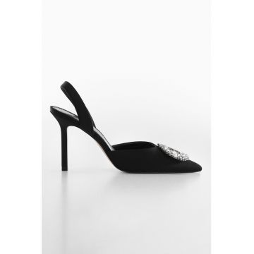 Pantofi slingback cu varf ascutit Mirtha