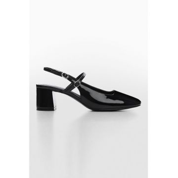 Pantofi slip-on cu toc inalt Adelie