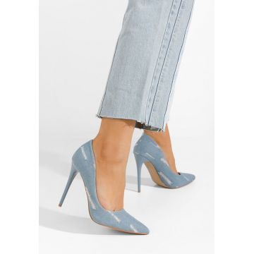 Pantofi stiletto Tamena V2 bleu