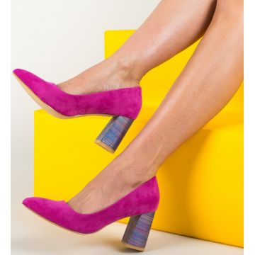 Pantofi Ferne Roz 2