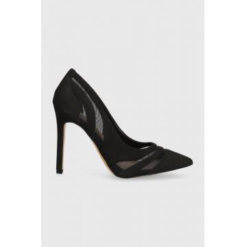 Aldo pantofi cu toc Lisaa culoarea negru, 13656626.LISAA