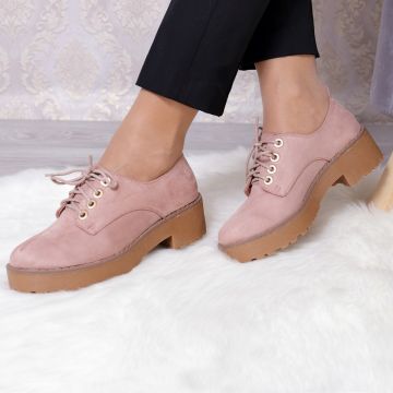 PANTOFI CASUAL DAMA ANIELA PINK