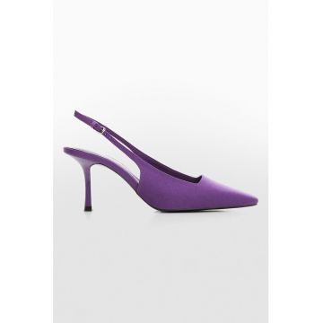 Pantofi cu bareta slingback Color