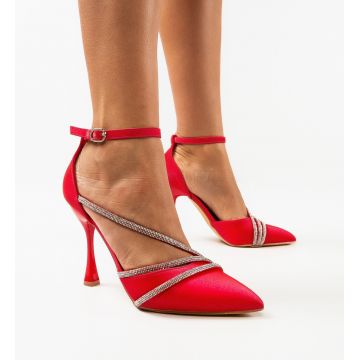 Pantofi dama Fulber Rosii