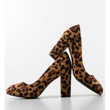 Pantofi dama Jolen Leopard