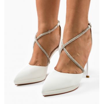 Pantofi dama Kaleva Albi