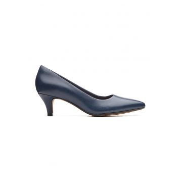 Pantofi de piele cu varf ascutit Linvale Jerica - Albastru ultramarin