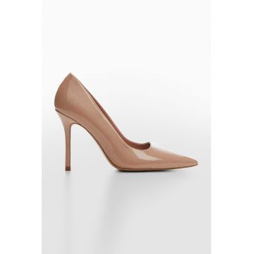 Pantofi de piele ecologica cu toc stiletto Soja