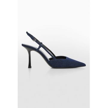 Pantofi slingback cu varf ascutit Loande