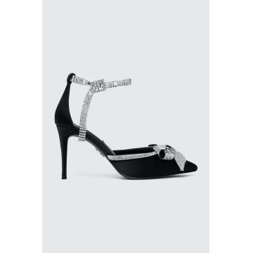 Steve Madden pantofi cu toc Live up culoarea negru, SM11002573