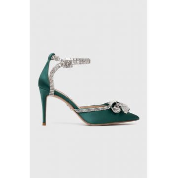 Steve Madden pantofi cu toc Live up culoarea verde, SM11002573