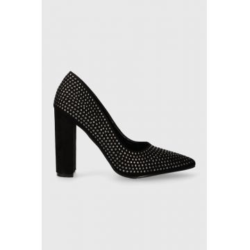 Answear Lab pumps culoarea negru, cu toc drept