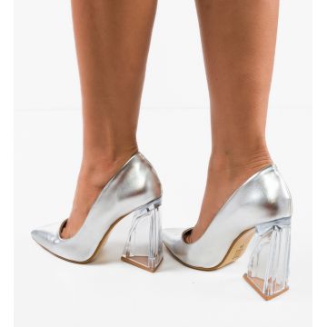 Pantofi dama Dyapa Argintii