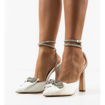 Pantofi dama Morakotha Albi