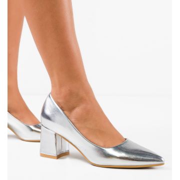 Pantofi dama Trev Argintii