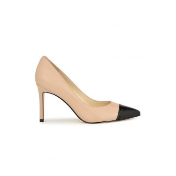 Pantofi de piele cu varf ascutit Enda