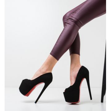 Pantofi Nicaro Negri