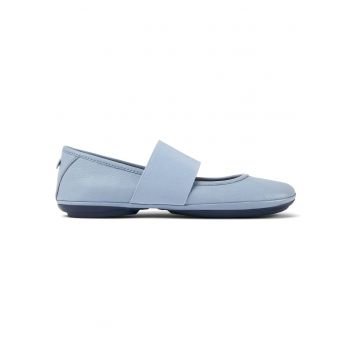 Balerini Mary Jane de piele Right Nina 8731