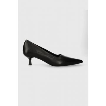 Vagabond Shoemakers stilettos de piele LYKKE culoarea negru, 5714.001.20