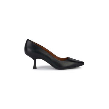 Geox stilettos de piele D GISELDA R culoarea negru, D45MHA 000TU C9999