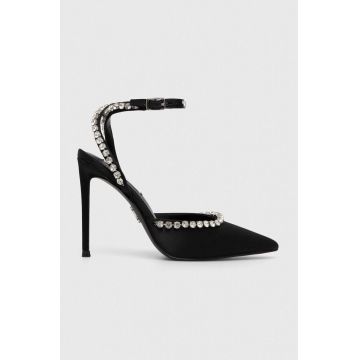 Steve Madden pantofi cu toc Vamper culoarea negru, SM11002577