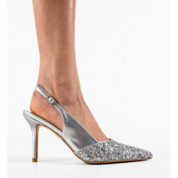 Pantofi dama Aamin Argintii