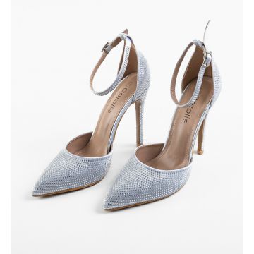 Pantofi dama Keish Argintii